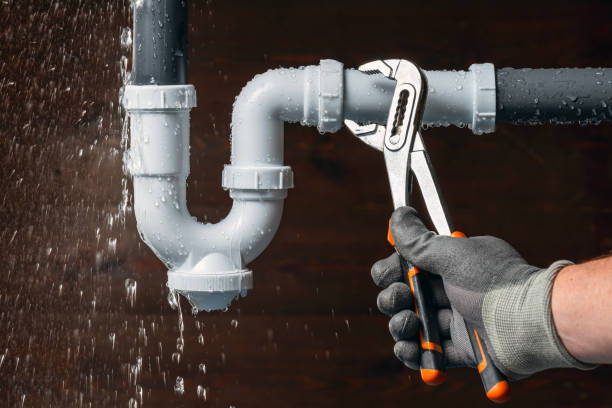 Professional Leak Detection technician working in Long Creek, IL